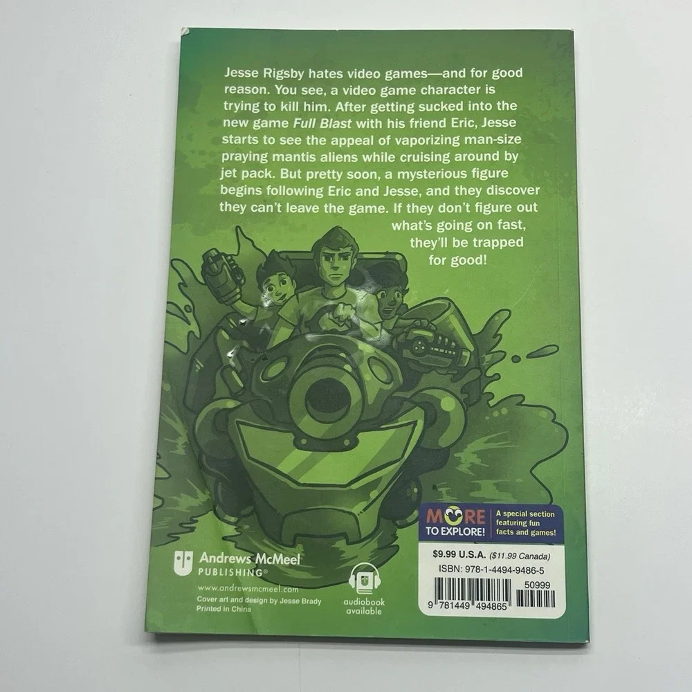 trapped in a video game first book middle grade series replacement
